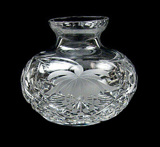Westminster 4 inch Round Sided Thistle Vase