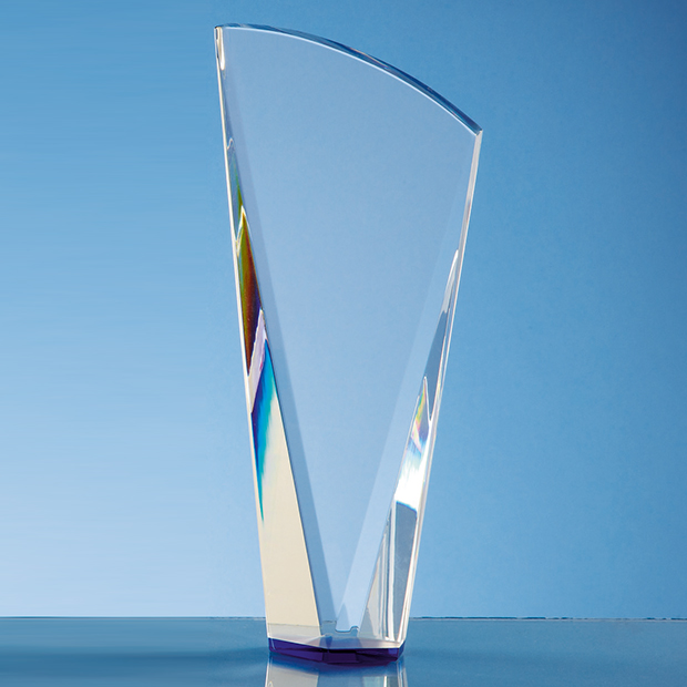 21cm Optical Crystal Facet Shard Award