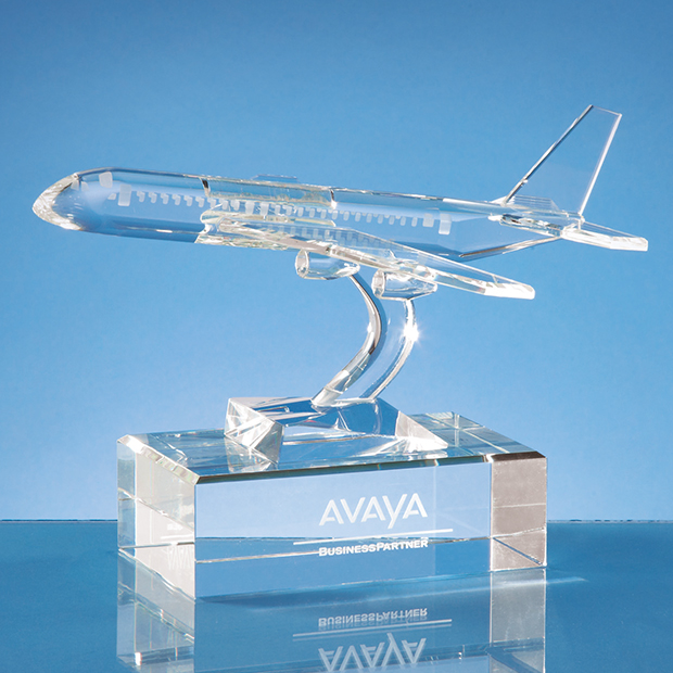 20.5cm Optical Crystal Plane Award
