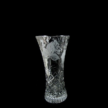 6 inch Waisted Vase Grapevine